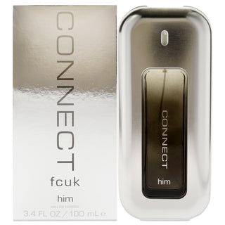 French Connection UK Fcuk Connect for Men - 3.4 oz EDT Spray, Ideal for Modern Men