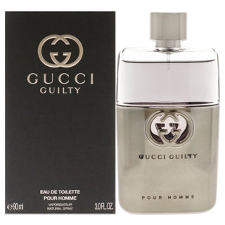 Gucci Guilty by Gucci for Men - 3 oz EDT Spray: A Bold and Seductive Fragrance for Men
