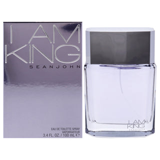 I Am King by Sean John for Men 3.4 oz EDT Spray - A Regal Fragrance for the Modern Man