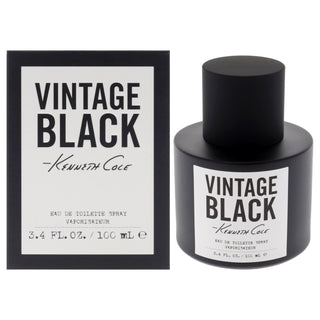 Kenneth Cole Vintage Black for Men - 3.4 oz EDT Spray