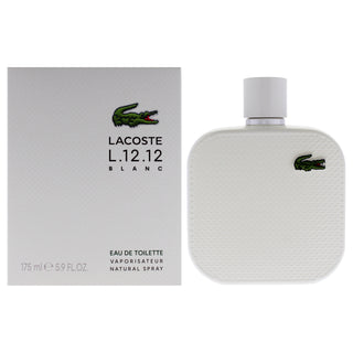 Lacoste Eau De Lacoste L.12.12 Blanc for Men - 5.9 oz EDT Spray by Lacoste