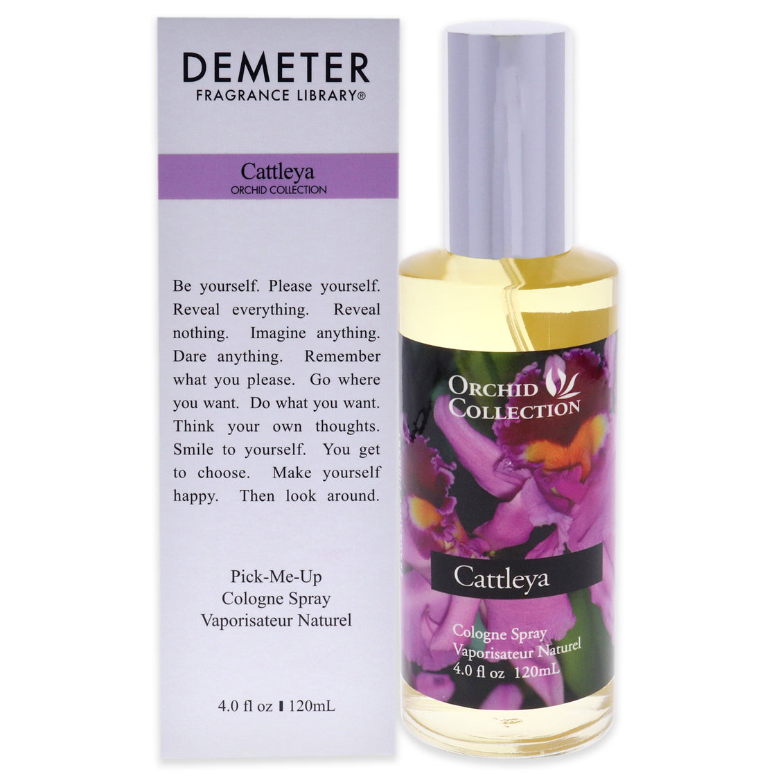 Cattleya Orchid by Demeter for Unisex - 4 oz Cologne Spray