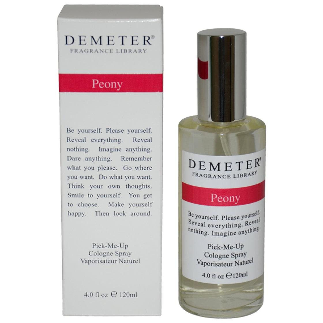 Peony by Demeter for Unisex - 4 oz Cologne Spray
