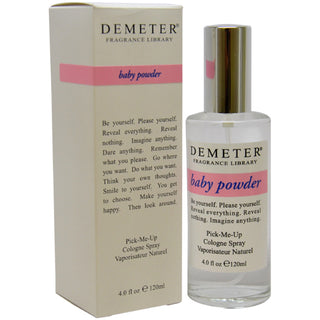 Demeter Baby Powder Cologne Spray for Women - 4 oz, Gentle Fragrance for All-Day Freshness