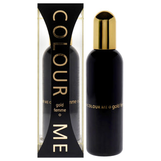 Colour Me Femme Gold by Milton Lloyd for Women - 3.4 oz EDP Spray
