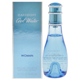 Cool Water by Davidoff for Women - 1.7 oz EDT Spray: A Refreshing and Timeless Fragrance for Women