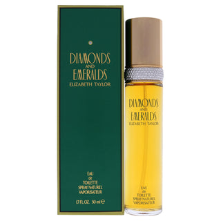Diamonds and Emeralds by Elizabeth Taylor for Women - 1.7 oz EDT Spray - Luxurious Fragrance for Her