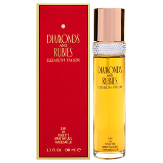 Diamonds and Rubies by Elizabeth Taylor for Women 3.3 oz EDT Spray - Floral and Fruity Fragrance for Her