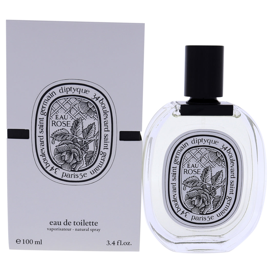 Eau Rose by Diptyque for Women - 3.4 oz EDT Spray