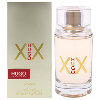 Hugo XX by Hugo Boss for Women 3.3 oz EDT Spray - Feminine and Sensual Fragrance