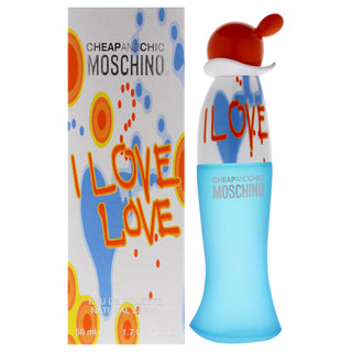 I Love Love Cheap and Chic by Moschino for Women - 1.7 oz EDT Spray | Affordable Designer Fragrance for Her
