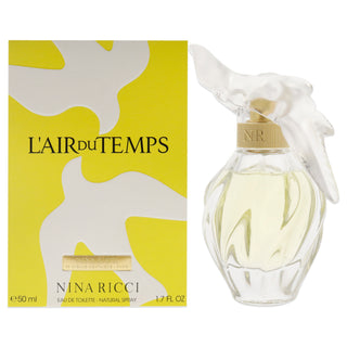 Nina Ricci Lair du Temps for Women - 1.7 oz EDT Spray - Fragrance Gift for Her
