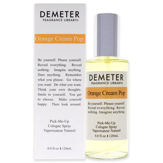 Demeter Orange Cream Pop Cologne Spray for Women - 4 oz - Deliciously Sweet Fragrance