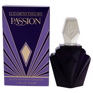 Passion by Elizabeth Taylor for Women - 2.5 oz EDT Spray: A Timeless Fragrance for Women