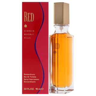 Giorgio Beverly Hills Red for Women - 3 oz EDT Spray: Fragrance that Stands Out