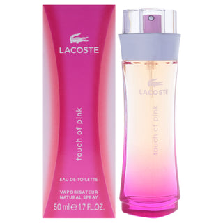Lacoste Touch of Pink for Women 1.7 oz EDT Spray - Fragrance for Her