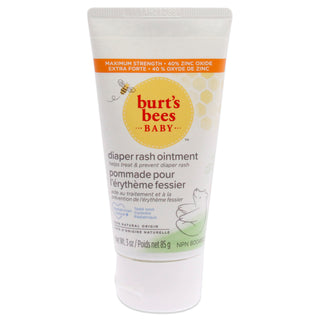 Burts Bees Baby Bee Diaper Rash Ointment - Soothing 3 oz Treatment for Kids