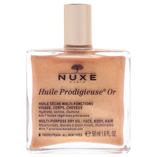 Nuxe Huile Prodigieuse Or Multi-Purpose Dry Oil - Golden Shimmer 1.6 oz Oil for Unisex