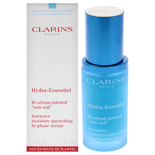Hydra-Essentiel Intensive Bi-Phase Serum by Clarins for Unisex - 1 oz - Deeply Hydrate Your Skin