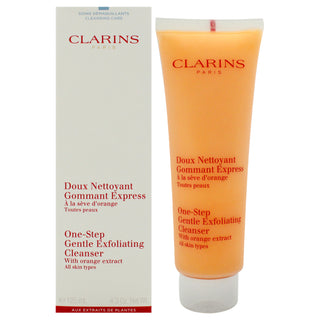 One Step Gentle Exfoliating Cleanser by Clarins for Unisex - 3.9 oz Cleanser
