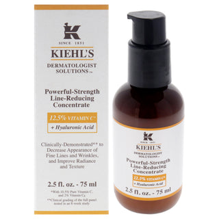 Powerful-Strength Line-Reducing Concentrate by Kiehls for Unisex - 2.5 oz Serum