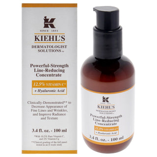 Powerful-Strength Line-Reducing Concentrate by Kiehls for Unisex - 3.4 oz Serum