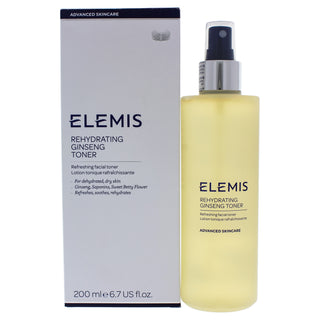 Rehydrating Ginseng Toner by Elemis for Unisex - 6.7 oz Toner