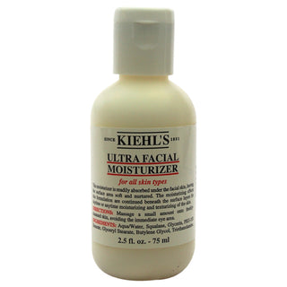 Ultra Facial Moisturizer - All Skin Types by Kiehls for Unisex - 2.5 oz Moisturizer