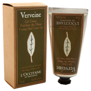 L'Occitane Verveine Cooling Hand Cream Gel, 2.6 oz - Soothing Hand Cream for Unisex