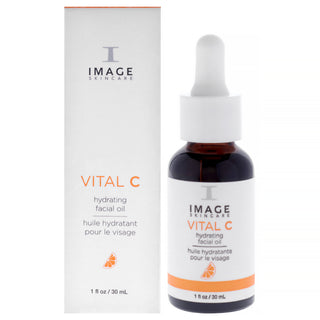 Vital C Hydrating Facial Oil by Image for Unisex - 1 oz Oil | Nourishing Face Oil for Radiant Skin