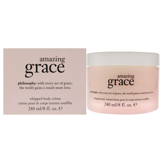 Luxurious Amazing Grace Whipped Body Creme by Philosophy for Women - 8 oz Cream