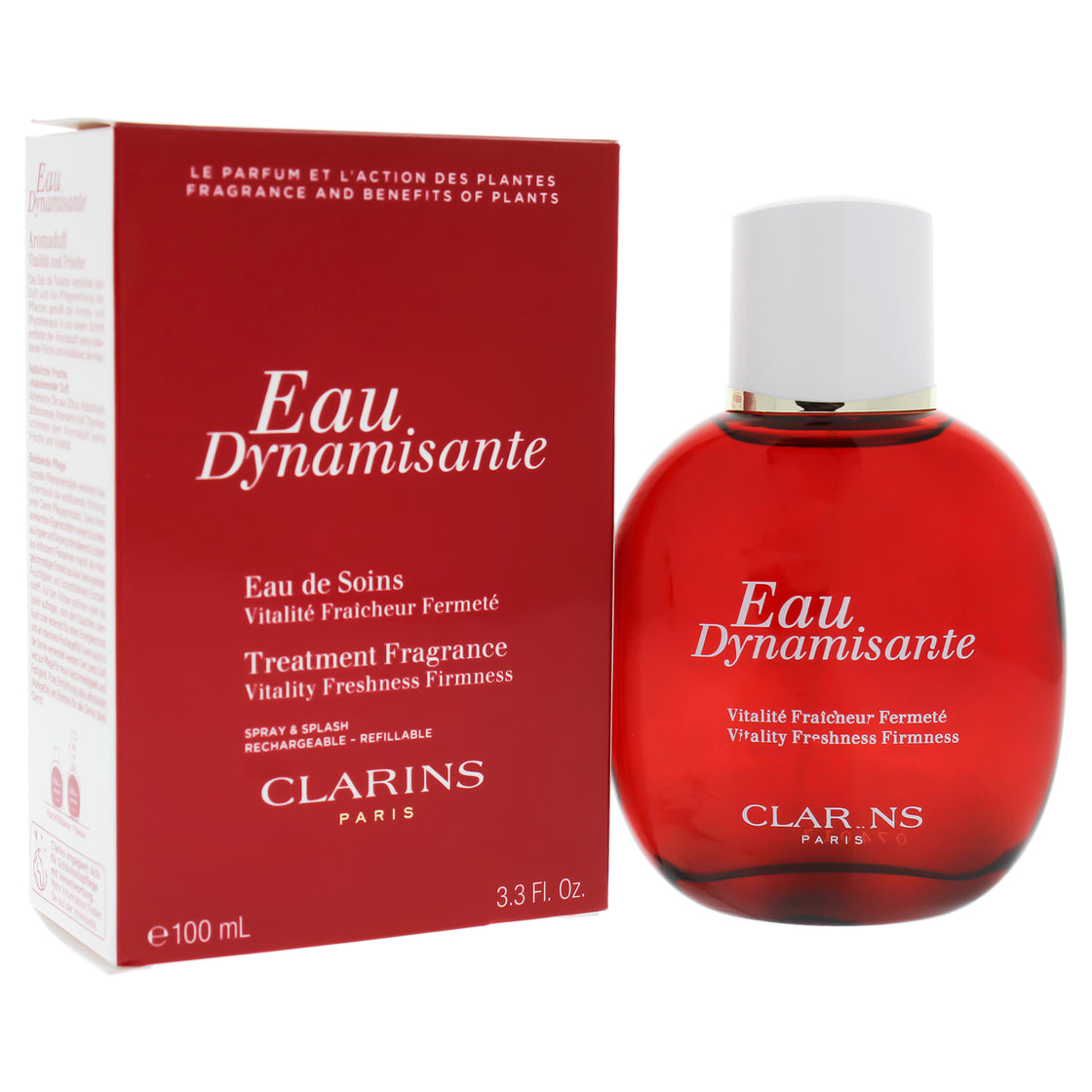 Eau Dynamisante Treatment Fragrance by Clarins for Women - 3.3 oz Treatment