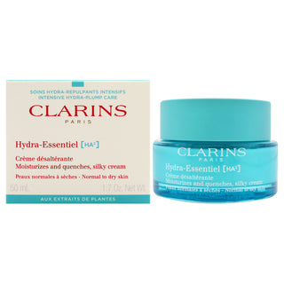 Clarins Hydra-Essentiel Silky Cream: Moisturizing Cream for Normal to Dry Skin - 1.7 oz