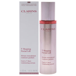 Clarins V Shaping Facial Lift Serum for Women - 1.6 oz Serum - Sculpt and Define Your Features
