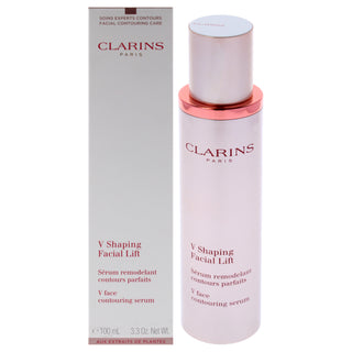 V Shaping Facial Lift Face Contouring Serum by Clarins for Women - 3.3 oz Serum