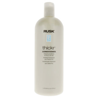 Rusk Thickr Thickening Conditioner 33.8 oz for Unisex - Volumizing Hair Conditioner