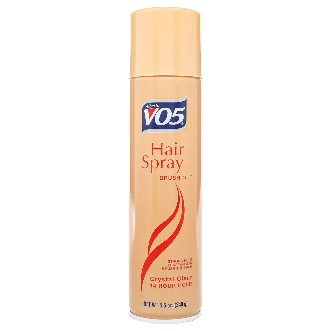 Crystal Clear Brush Out Extra Hold Hairspray by Alberto VO5 for Unisex - 8.5 oz Hair Spray