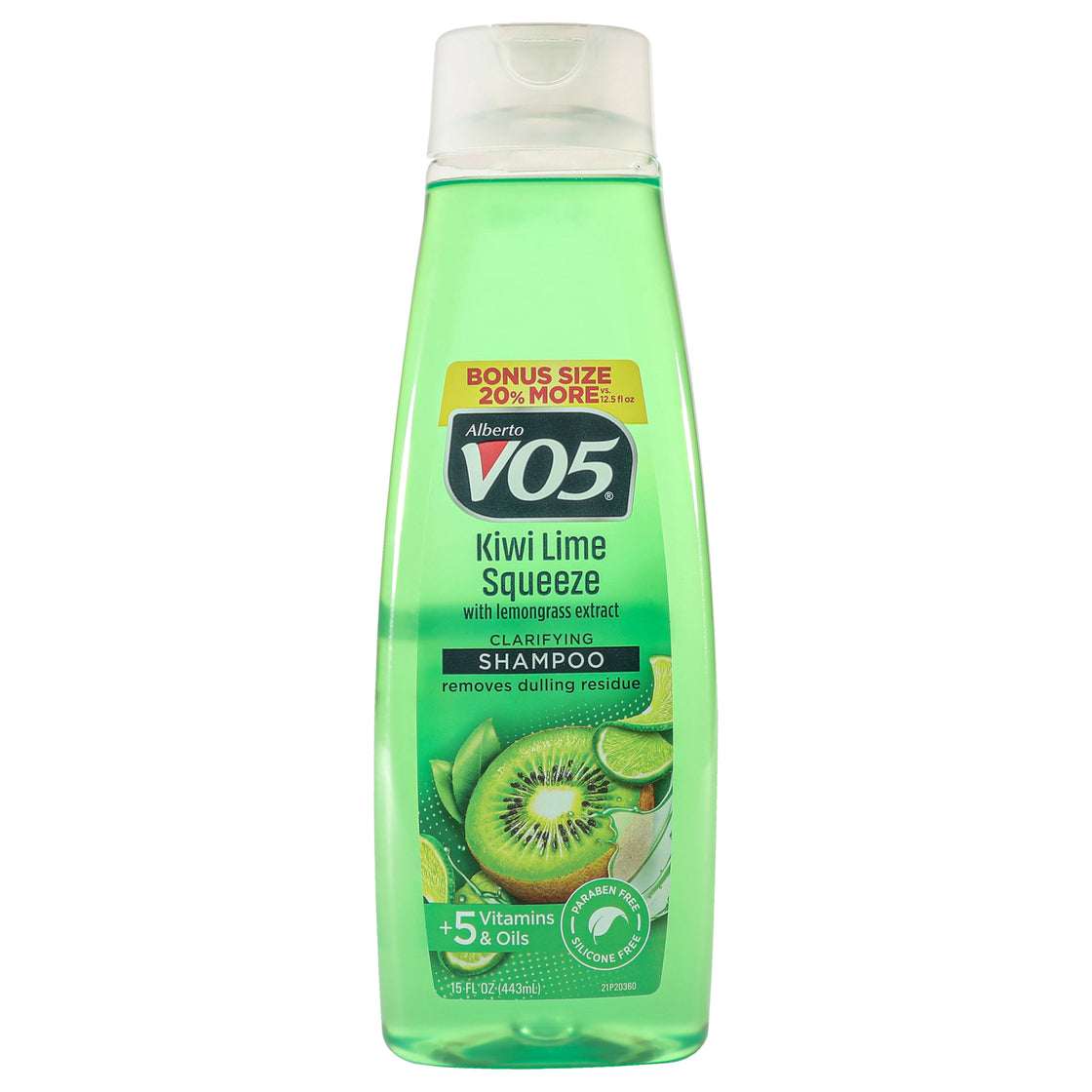 Herbal Escapes Kiwi Lime squeeze Clarifying Shampoo by Alberto VO5 for Unisex - 15 oz Shampoo