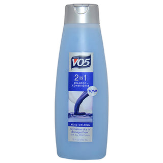 2 in 1 Moisturizing Shampoo and Conditioner by Alberto VO5 for Unisex - 15 oz Conditioner