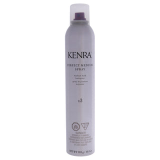 Perfect Medium Spray 13 Medium Hold by Kenra for Unisex - 10 oz Hairspray