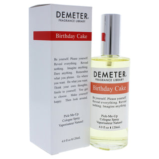 Demeter Birthday Cake Cologne Spray for Women - 4 oz: Sweet and Delicious Fragrance