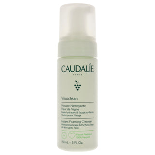 Caudalie Instant Foaming Cleanser - Gentle Facial Cleanser for All Skin Types - 5 oz Foam
