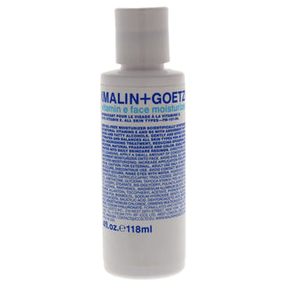 Vitamin E Face Moisturizer by Malin + Goetz for Men - 4 oz Moisturizer