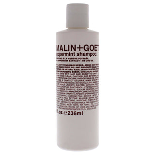 Malin + Goetz Peppermint Shampoo for Unisex - Refreshing 8 oz Hair Cleanser