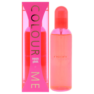 Colour Me Neon Pink by Milton Lloyd for Women - 3.4 oz EDP Spray