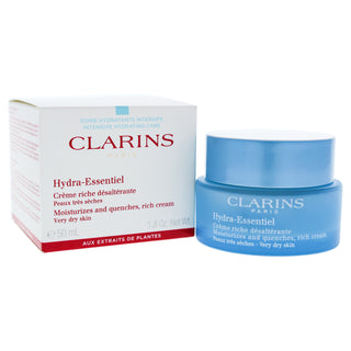Hydra-Essentiel Rich Cream by Clarins for Women - 1.6 oz Cream