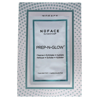 NuFace Prep-N-Glow Textured Cleansing Cloth for Women - 1 Pc Cloths