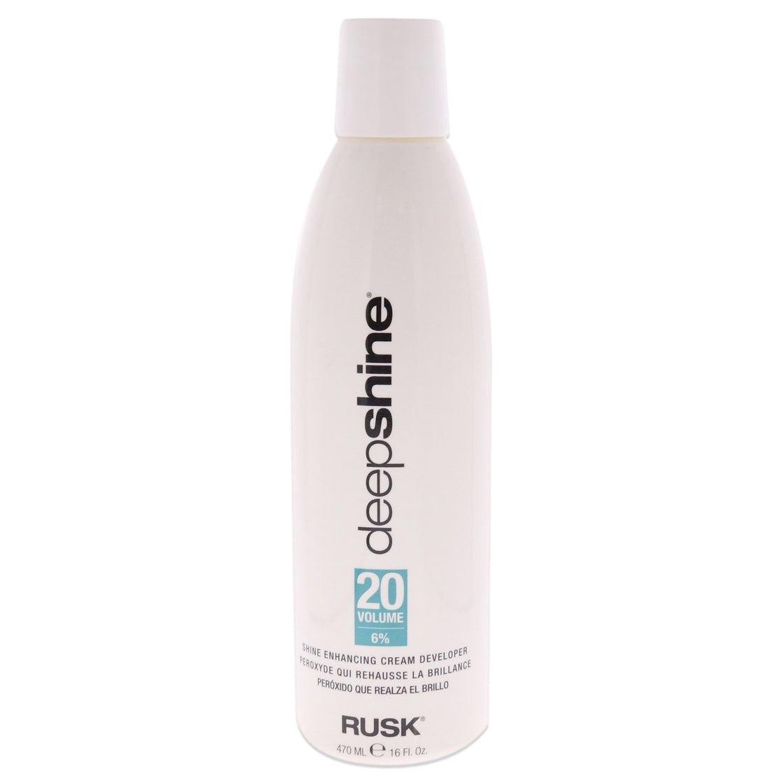 Deepshine Enhancing Cream Developer 20 Volume by Rusk for Unisex - 16 oz Lightener