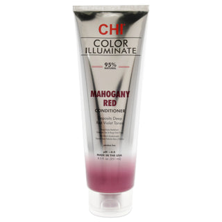 Ionic Color Illuminate Conditioner - Mahogany Red by CHI for Unisex - 8.5 oz Conditioner