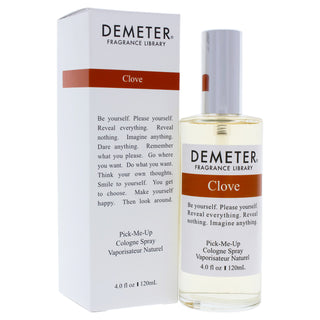 Demeter Clove Cologne Spray for Men - 4 oz - Fragrance for Spicy & Masculine Scent